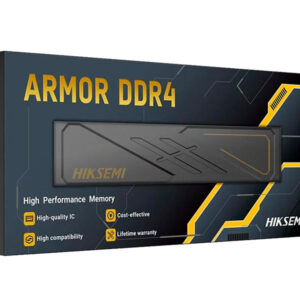 HIKSEMI MEM. RAM HIKSEMI ARMOR 8GB DDR4 3200MHZ BLACK PC4-24000 CL16