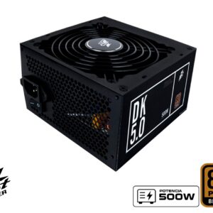 FUENTE DE PODER IST PLAYER GAMING 500 WATS 80 PLUS BRONCE