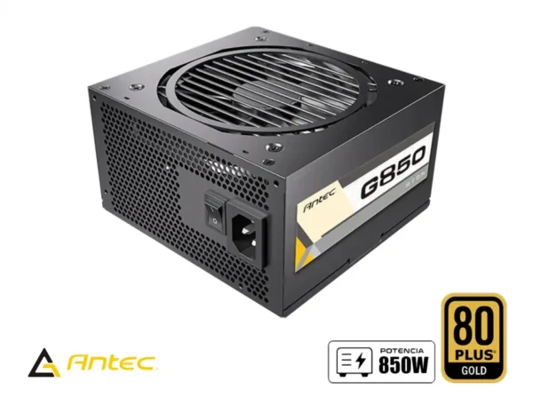 FUENTE DE PODER ANTEC ATOM G850W 80+ GOLD SEMI MODULAR