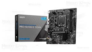 PLACA MADRE MSI PRO H610M-S (LGA1700) (DDR4)