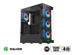CASE GAMER HALION TAURO CR33 C/F 500W REALES